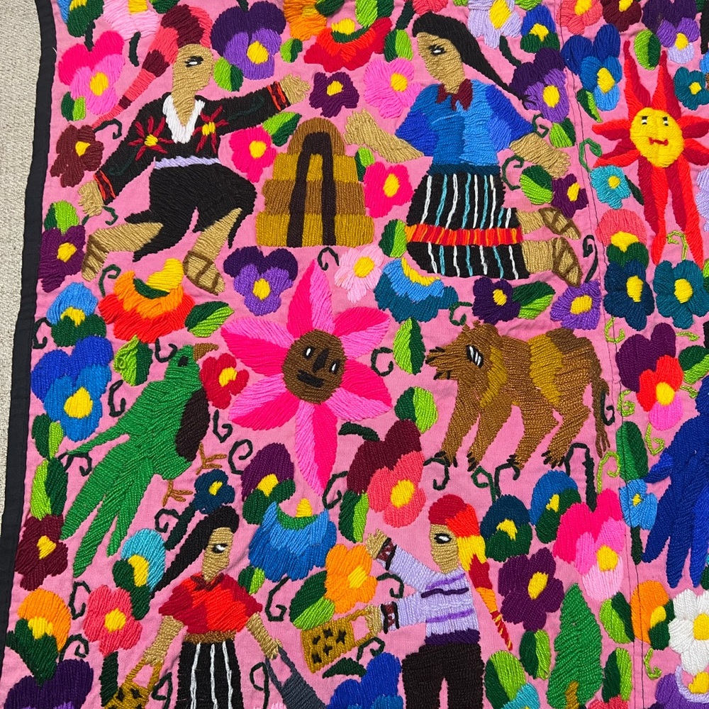 Hand embroidered Ethnic Wall Hanging or Tapestry